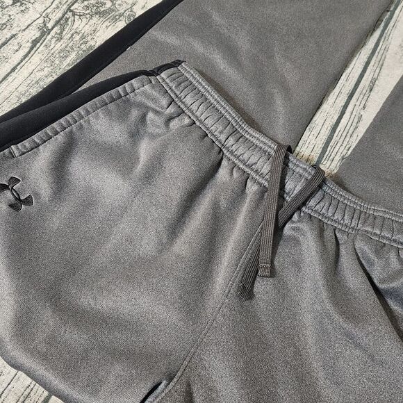 Under Armour Other - Under Armour Pants Joggers Mens XL Grey Performance Loose Stripe Pockets